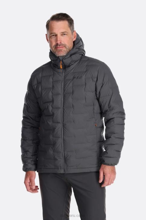 Chamarra Cubit Stretch Con Capucha Tt64864 Grafeno Hombres Rab