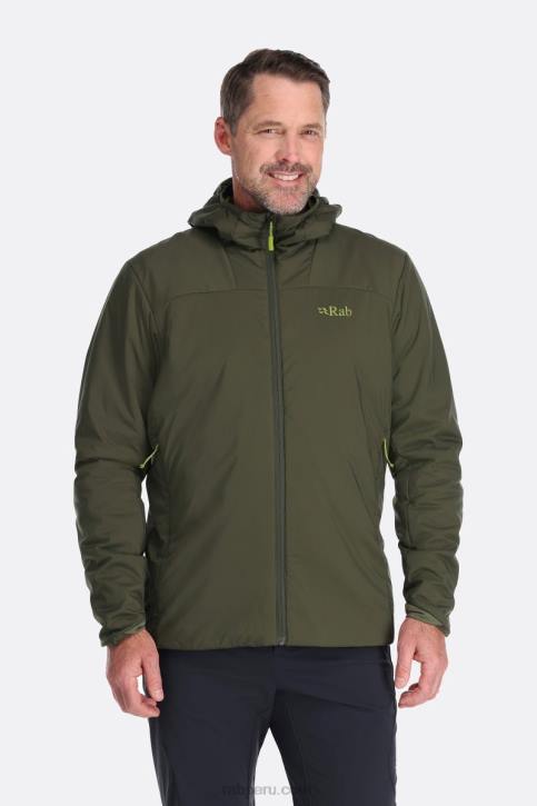 Chaqueta Llevar Ligera Alpina Xenair Tt64876 Ejército Hombres Rab