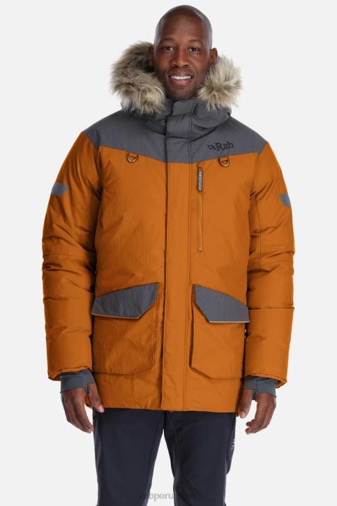 Parka De Plumón Arctus Tt64794 Mermelada Hombres Rab