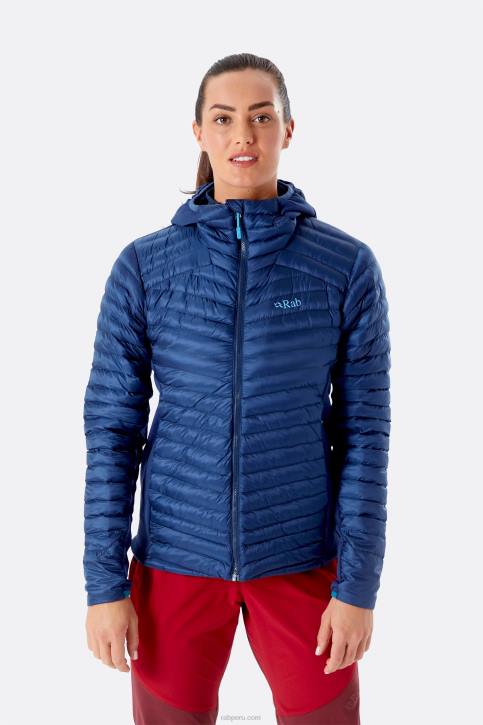 Chaqueta Uso Con Capucha Cirrus Flex 2.0 Tt6456 Anochecer Azul Mujer Rab