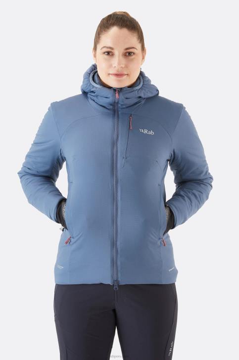 Chaqueta Con Aislamiento Alpino Xenair Tt6475 Mar De Bering Mujer Rab