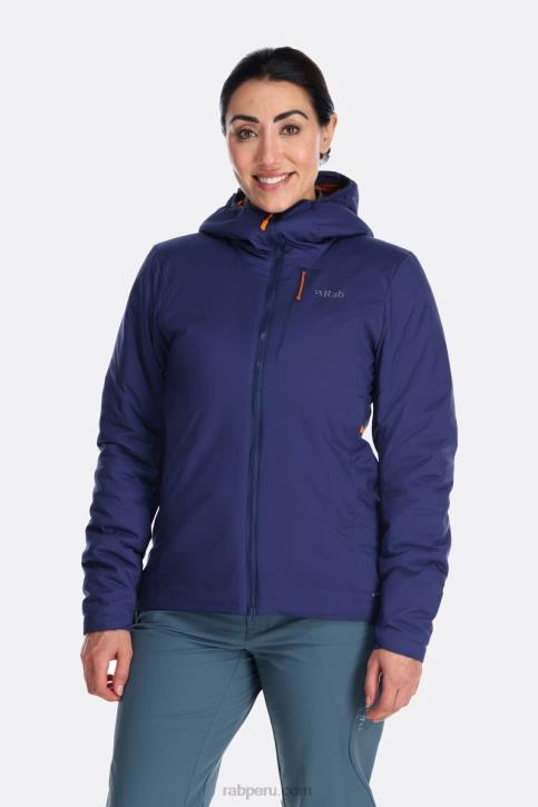 Chaqueta Con Aislamiento Alpino Xenair Tt6479 Patriota Azul Mujer Rab