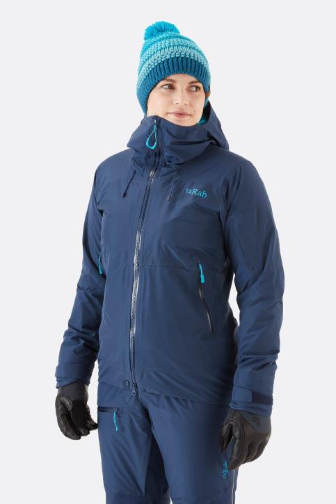 Chaqueta Khroma Volition Gore-tex Tt6472 Tinta Profunda Mujer Rab