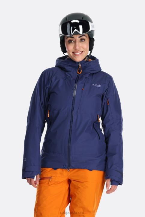 Chaqueta Khroma Volition Gore-tex Tt6474 Patriota Azul Mujer Rab