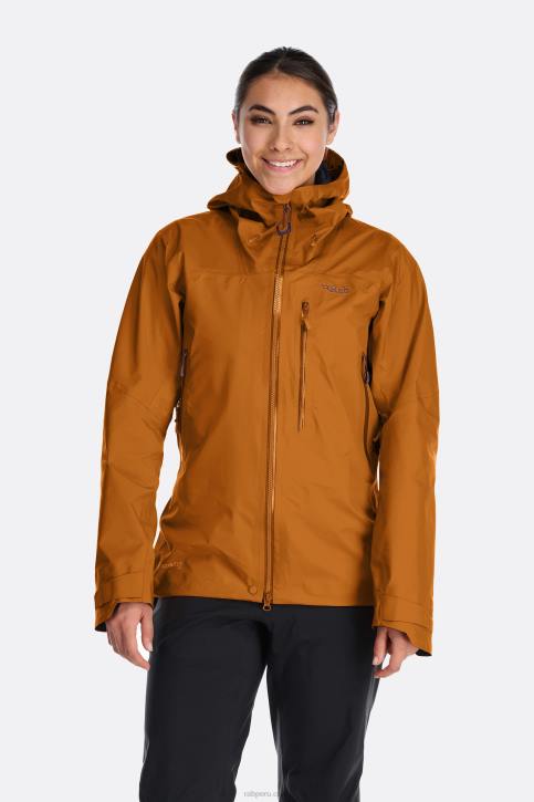 Chaqueta Latok Mountain Gore-tex® Pro Tt64184 Mermelada Mujer Rab