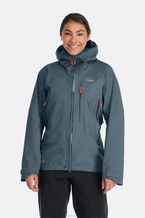 Chaqueta Latok Mountain Gore-tex® Pro Tt64185 Azul Orión Mujer Rab