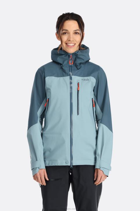 Chaqueta Zanskar Gore-tex® Tt64201 Azul Orión/ciudadela Mujer Rab