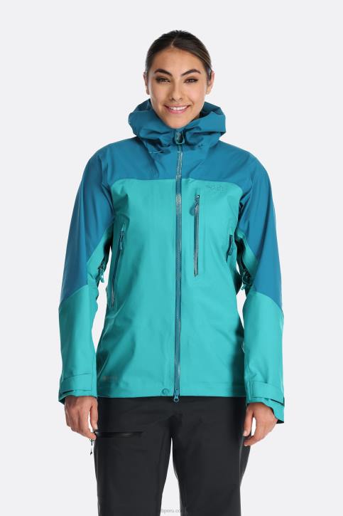 Chaqueta Zanskar Gore-tex® Tt64203 Ultramar/aguamarina Mujer Rab
