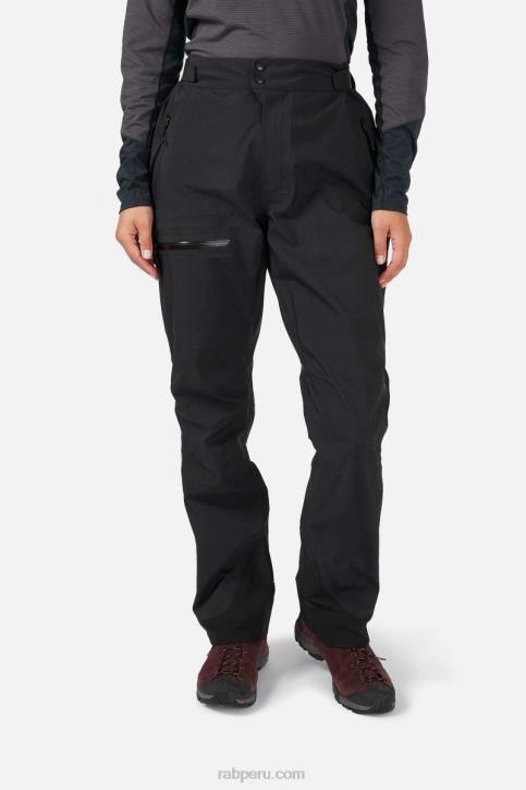 Pantalones Zanskar Gore-tex® Tt64471 Negro Mujer Rab