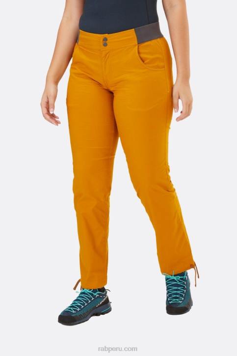 Pantalón De Valquiria Tt64450 Nogal Oscuro Mujer Rab