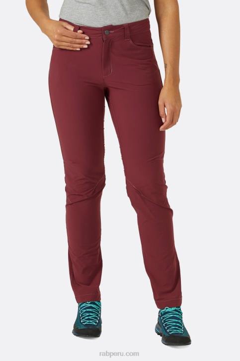 Pantalones Capstone Tt64440 Brezo Profundo Mujer Rab