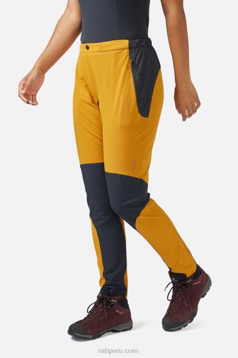 Pantalones De Torsión Tt64444 Nogal Oscuro Mujer Rab