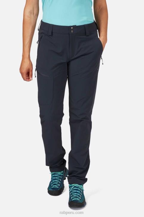 Pantalones Inclinados Tt64411 Beluga Mujer Rab