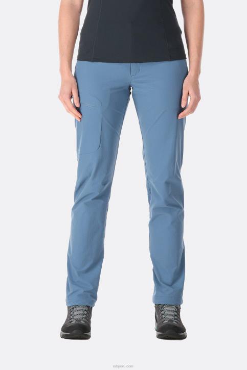Pantalones Inclinados Tt64412 Mar De Bering Mujer Rab