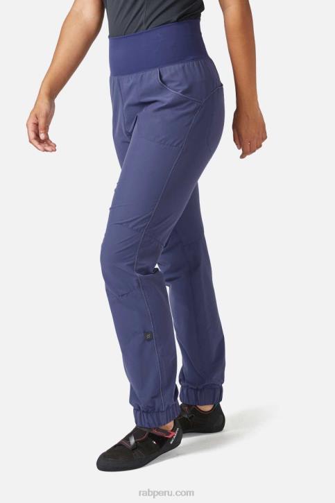 Pantalones Obtusos Tt64460 Patriota Azul Mujer Rab