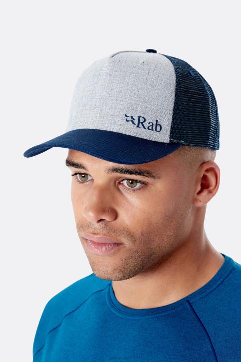Gorra Con Logo De Camionero Tt64588 Gris Marga Unisexo Rab