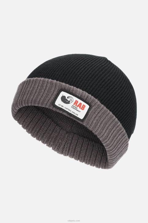 Gorro Esencial Tt64560 Negro Unisexo Rab